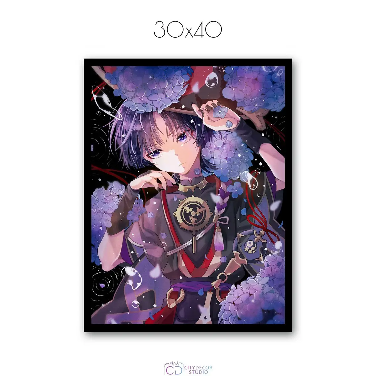 Постер Citydecor Genshin арт. 10 (1 постер 30x40 см без рамы)