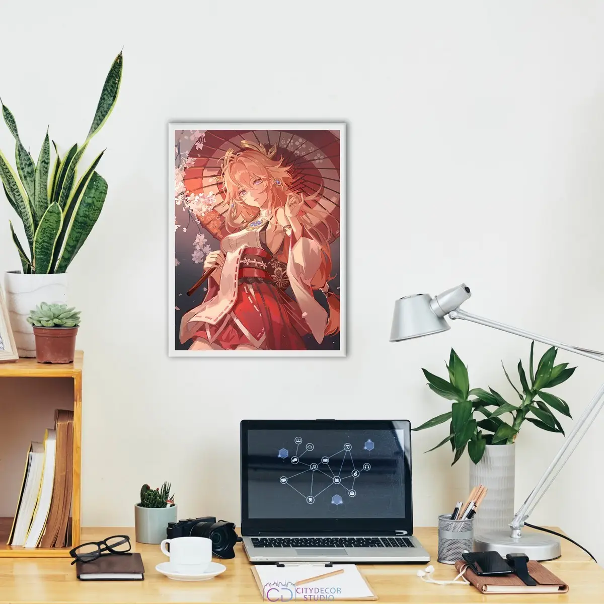 Постер Citydecor Genshin арт. 12 (1 постер 30x40 см без рамы)