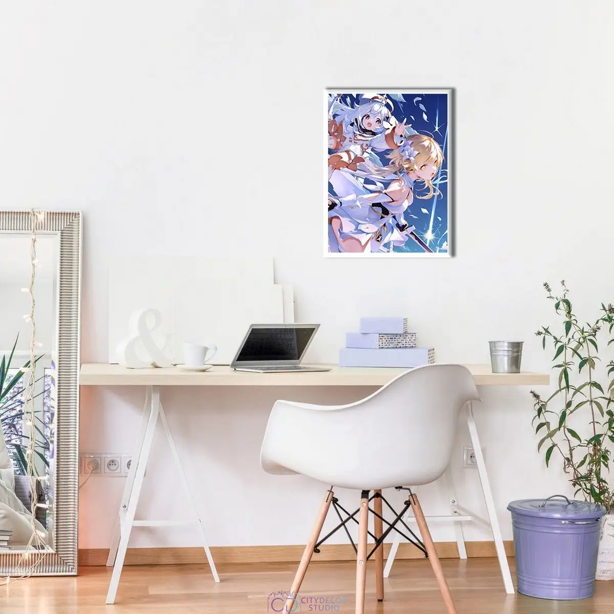 Постер Citydecor Genshin арт. 14 (1 постер 30x40 см без рамы)