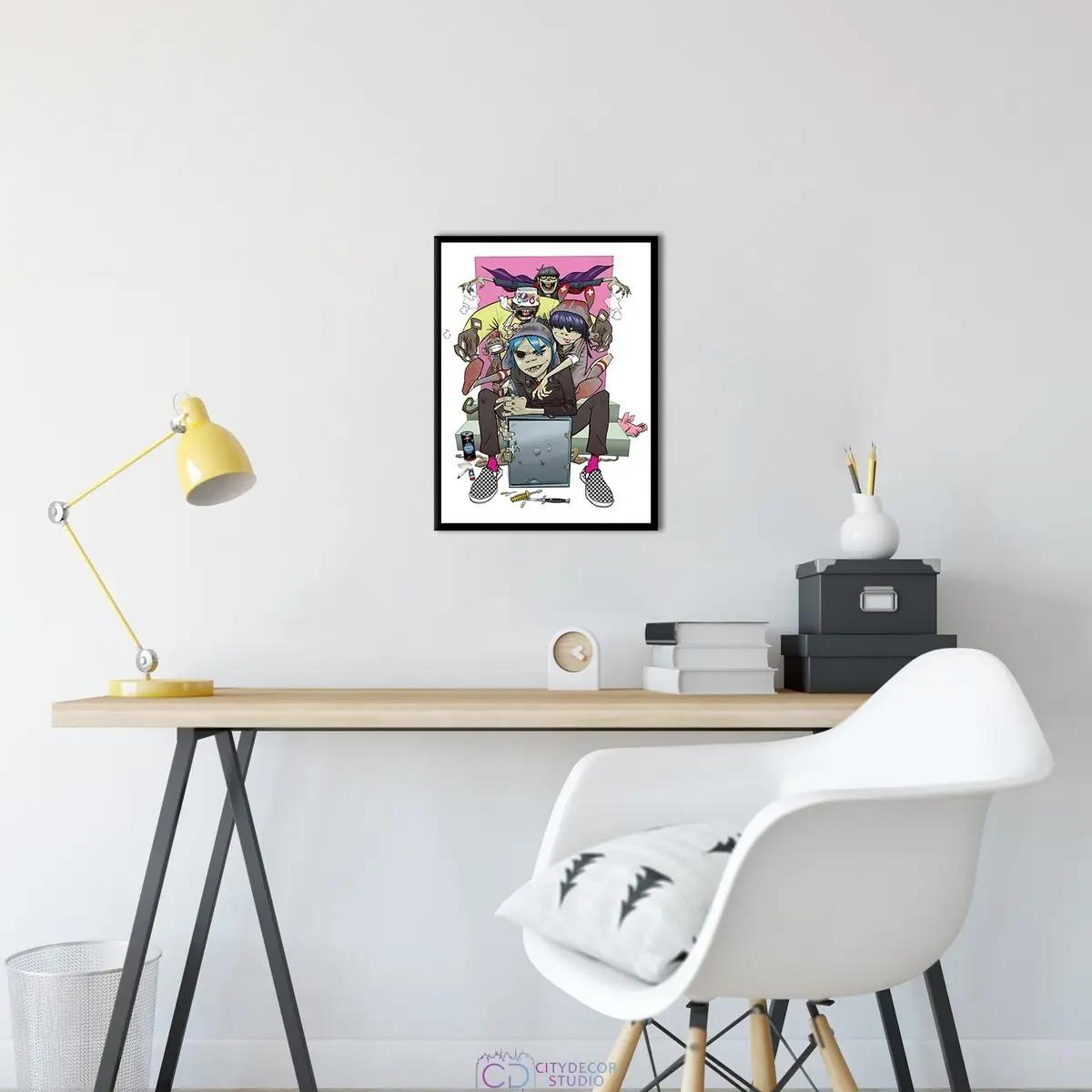 Постер Citydecor Gorillaz арт. 1 (1 постер 30x40 см без рамы)