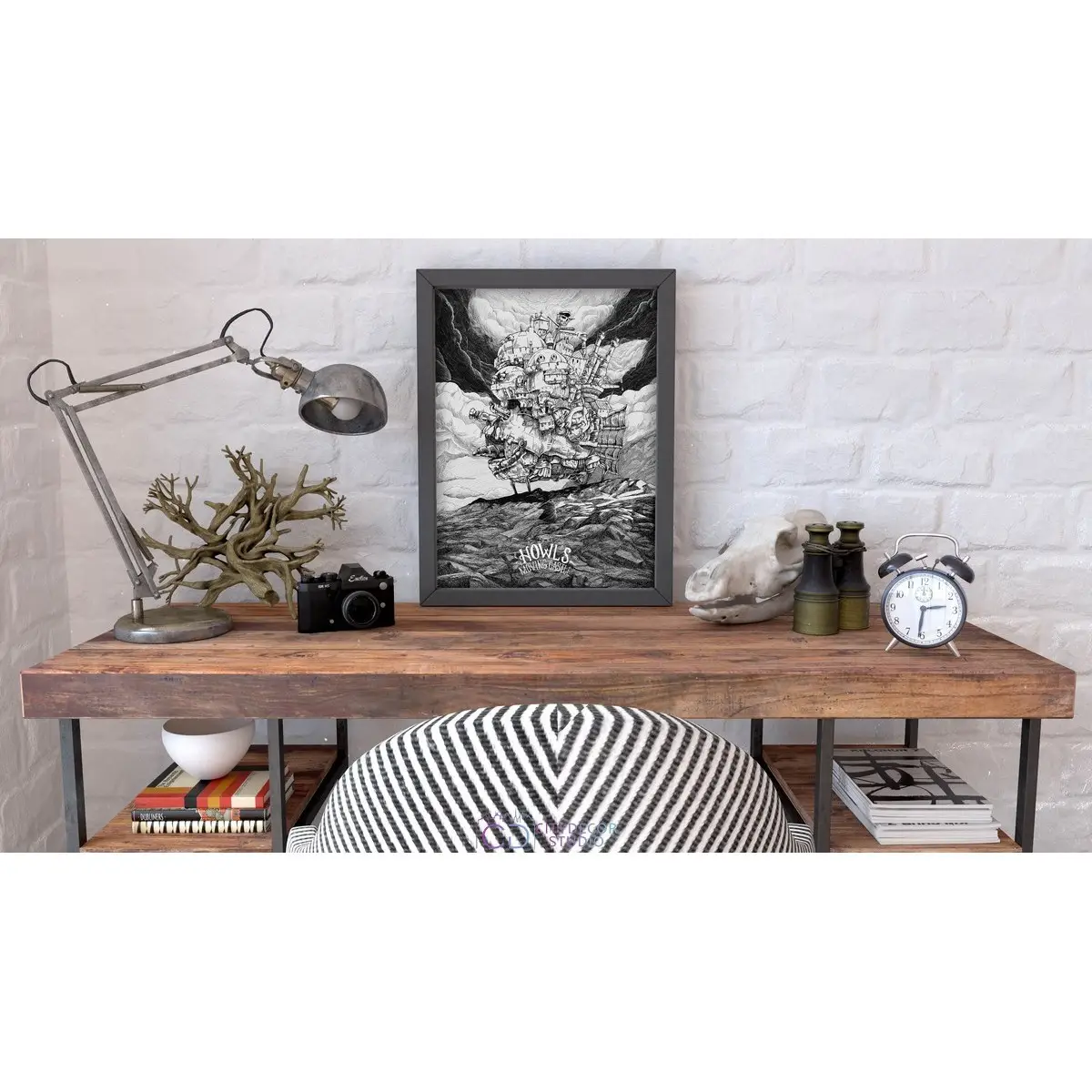 Постер Citydecor Ходячий замок арт. 1 (1 постер 30x40 см без рамы)