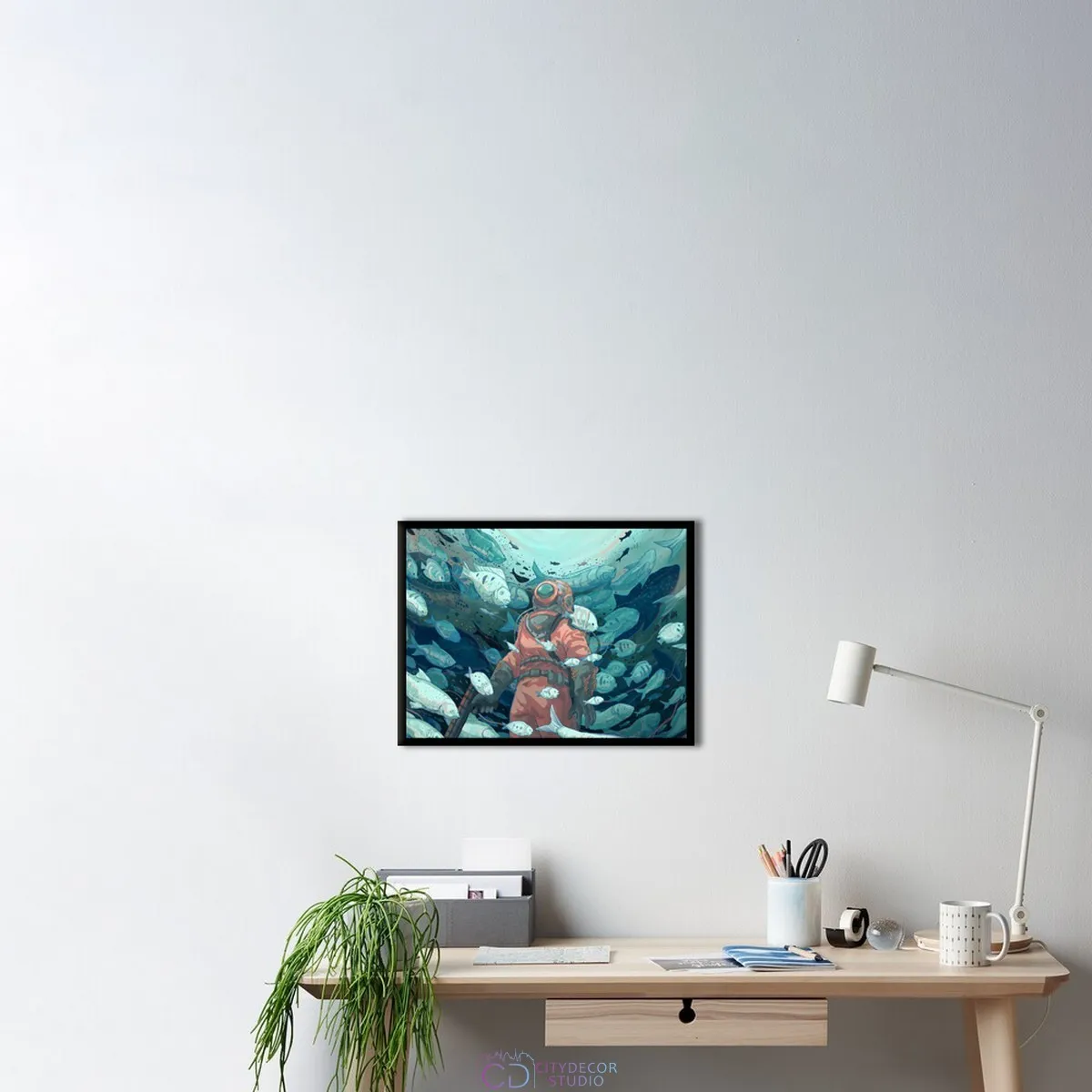 Постер Citydecor Иллюстрация арт. 2 (1 постер 30x40 см без рамы)