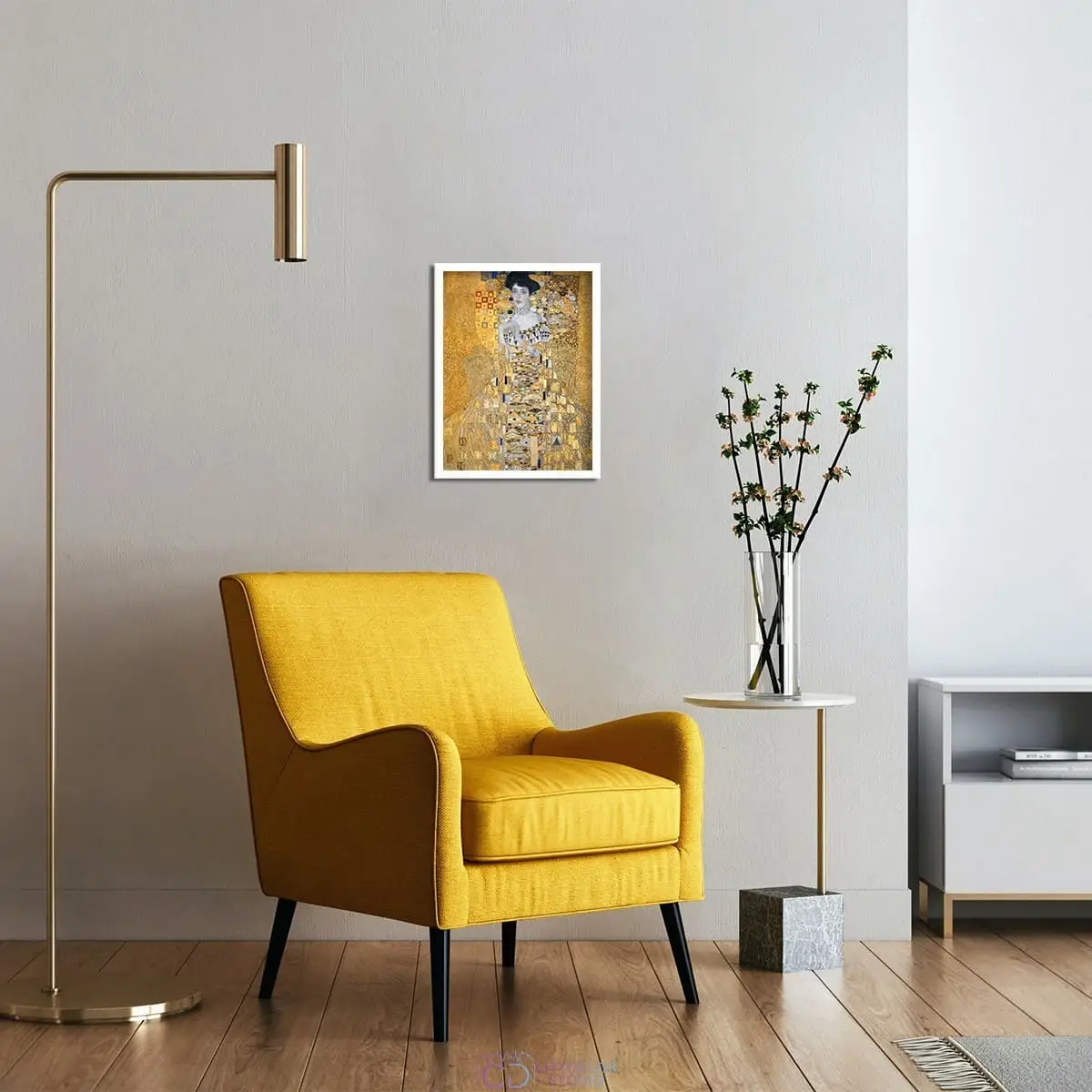 Постер Citydecor "Золотая Адель", Густав Климт. Репродукция (1 постер 30x40 см без рамы)