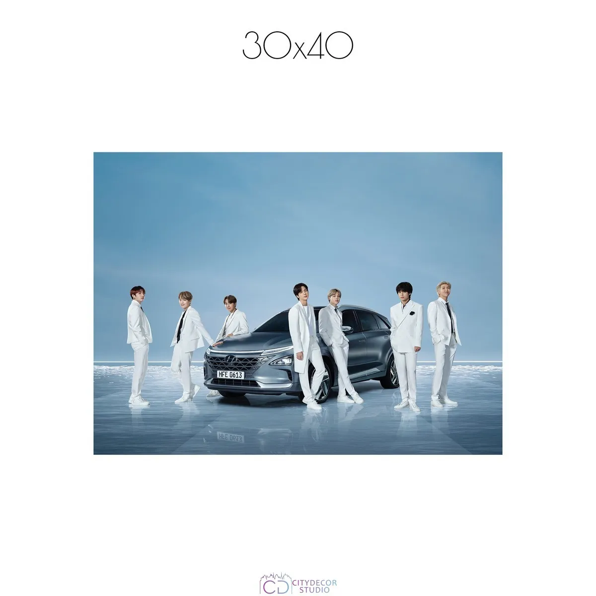 Постер Citydecor K-POP арт. 1 (1 постер 30x40 см без рамы)
