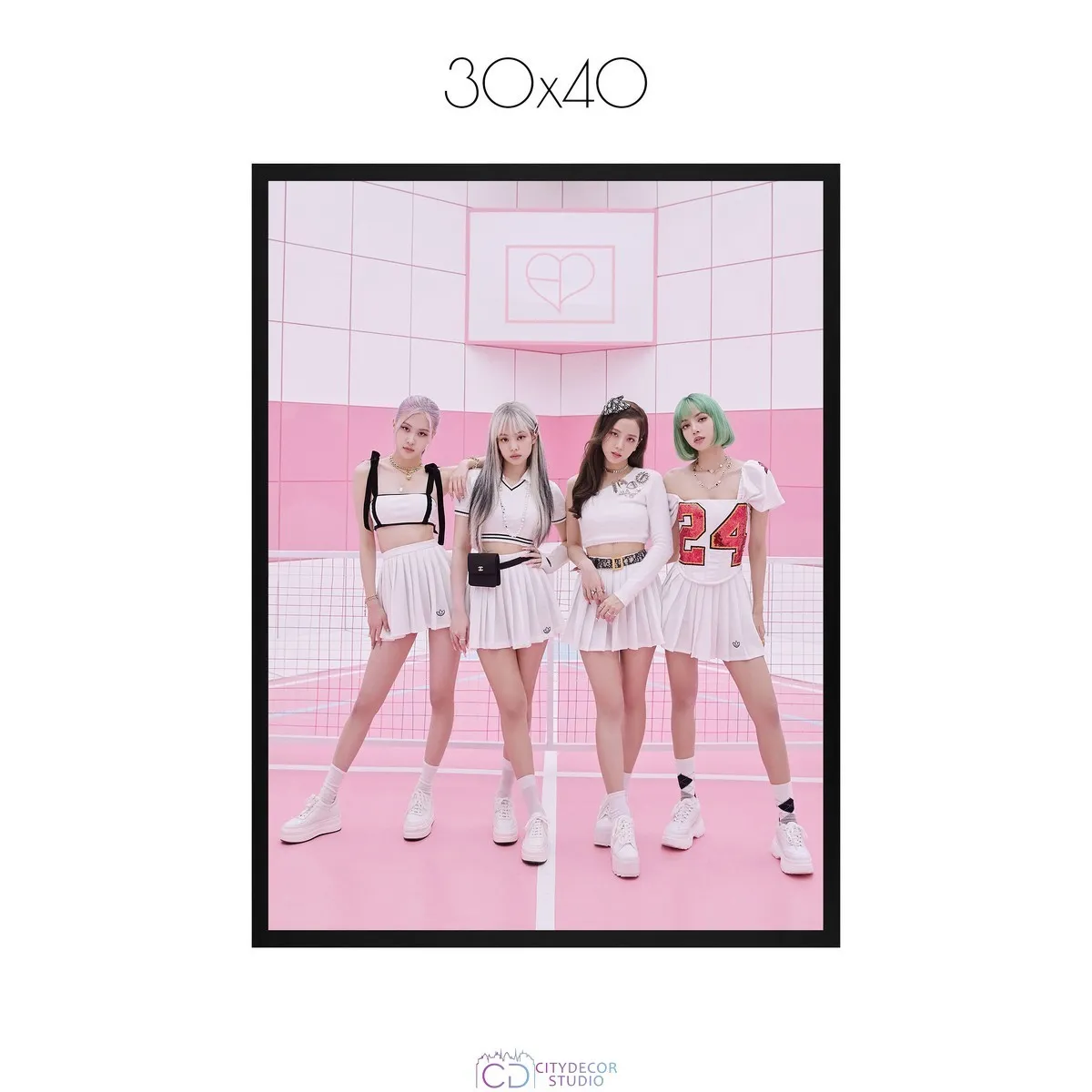 Постер Citydecor K-POP арт. 3 (1 постер 30x40 см без рамы)