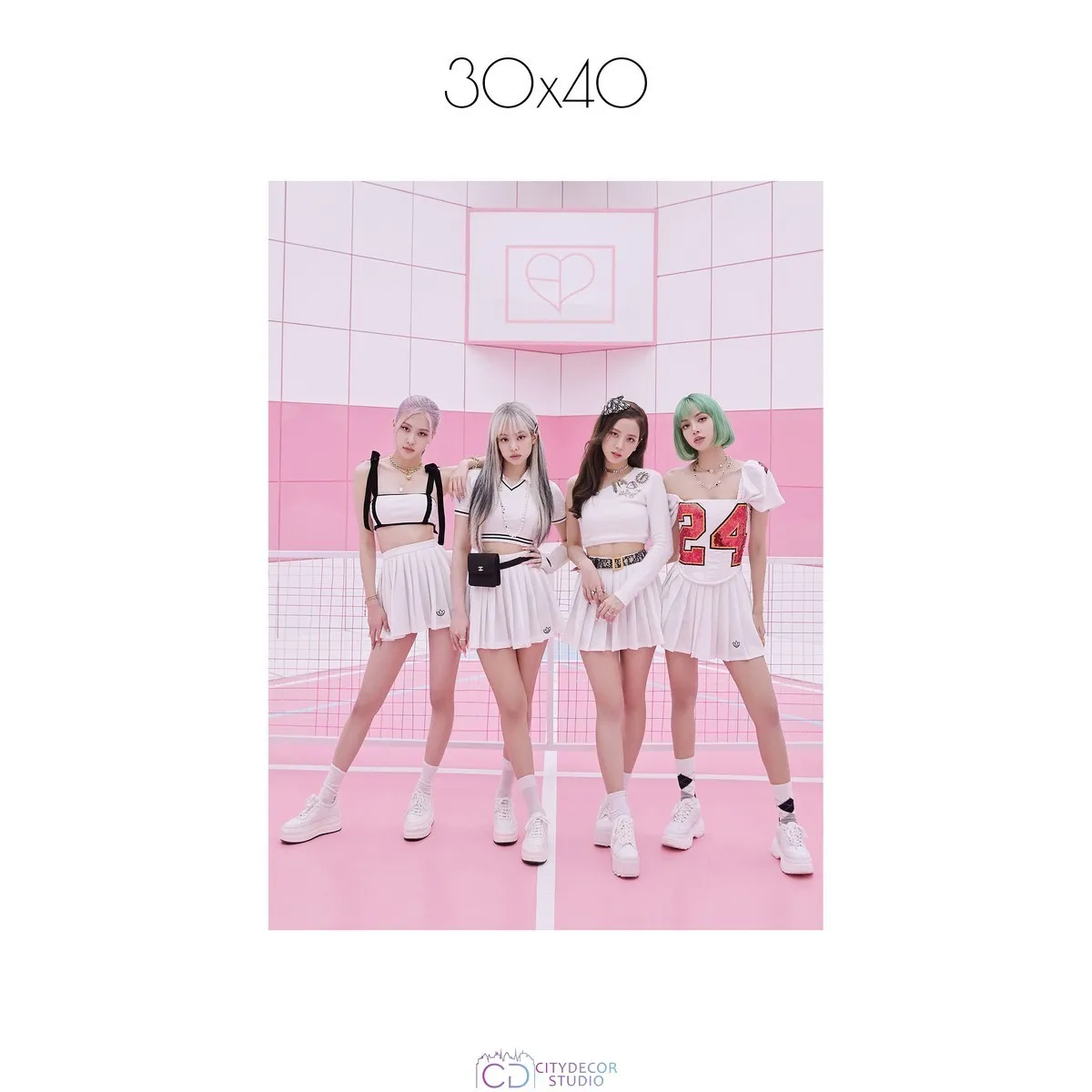 Постер Citydecor K-POP арт. 3 (1 постер 30x40 см без рамы)