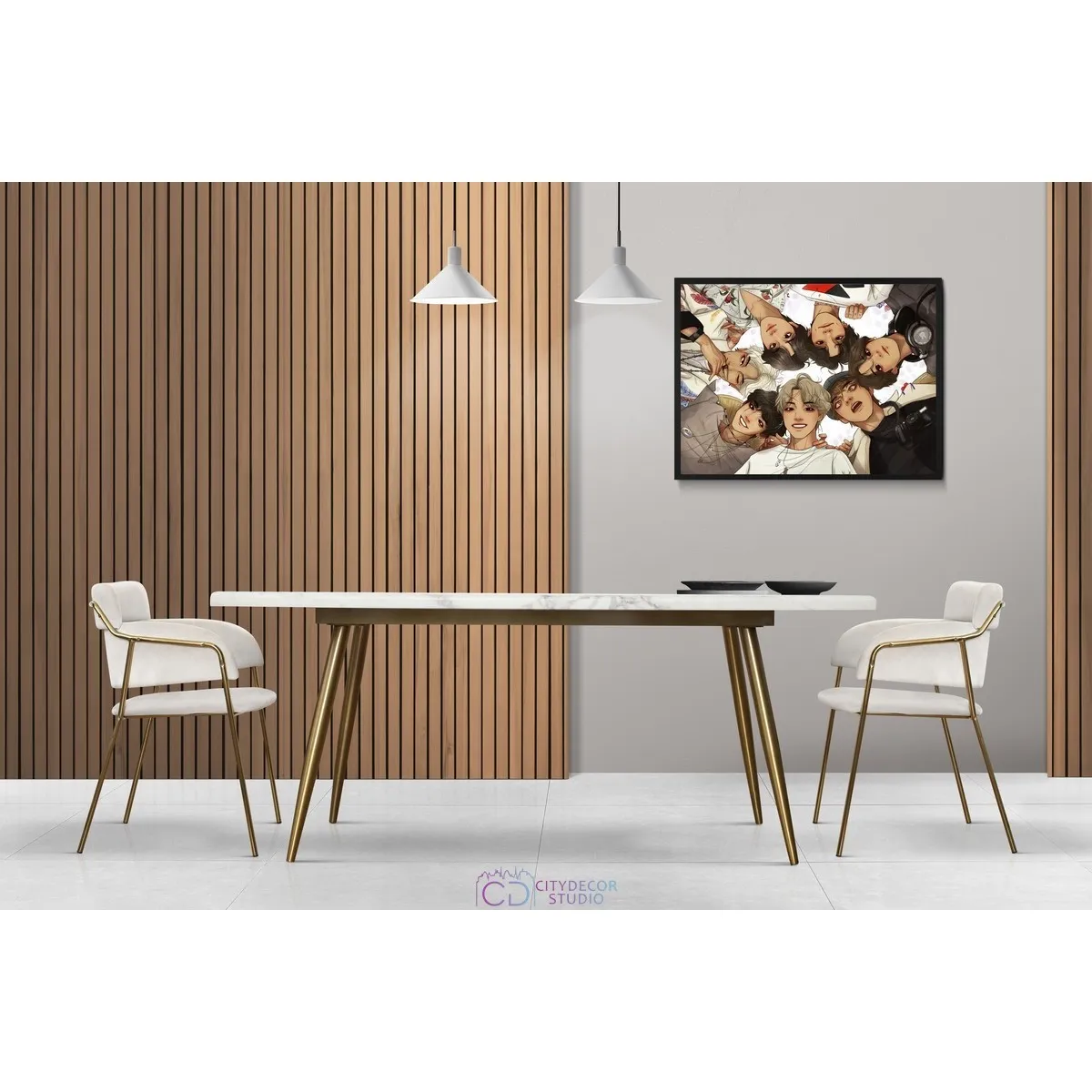 Постер Citydecor K-POP арт. 5 (1 постер 30x40 см без рамы)