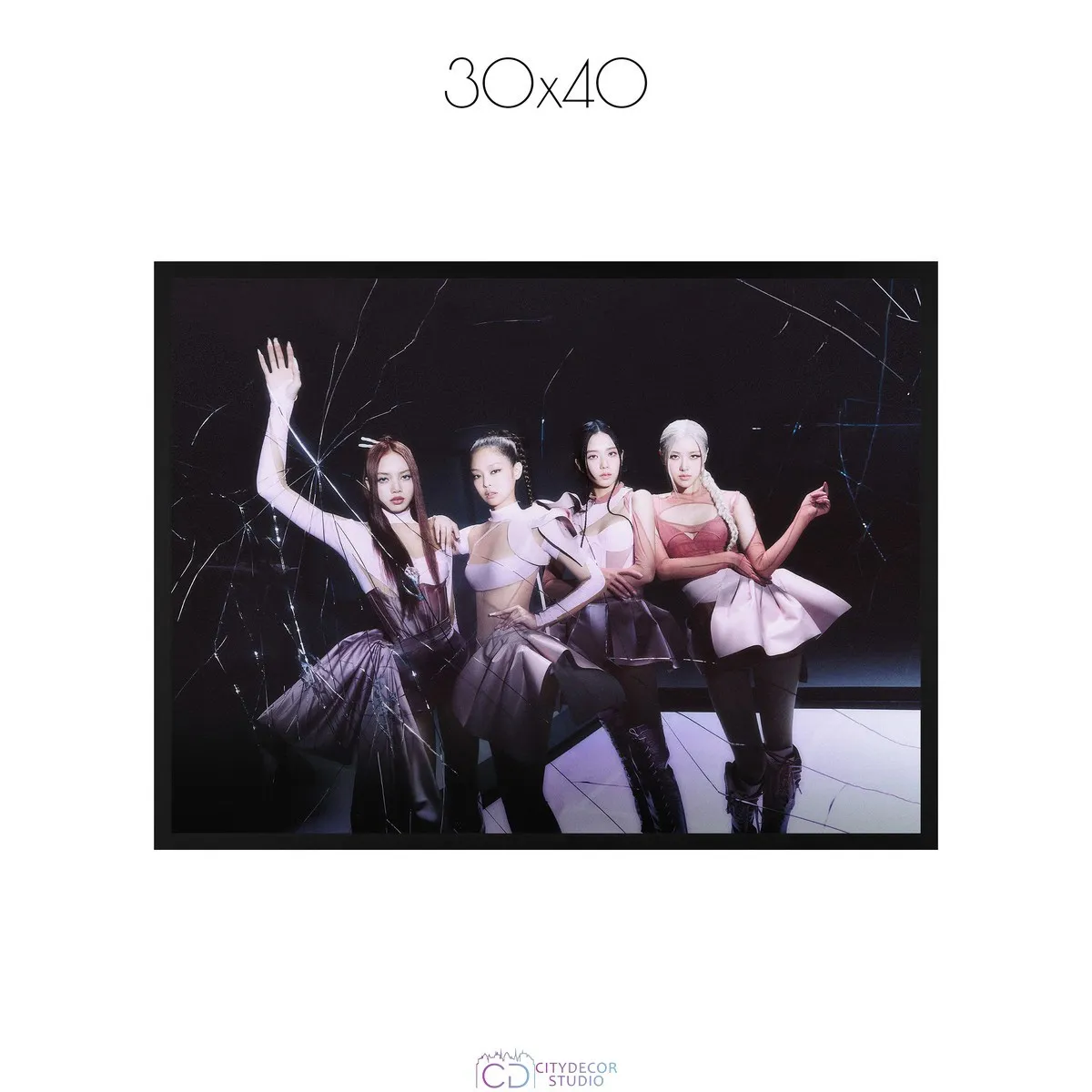 Постер Citydecor K-POP арт. 8 (1 постер 30x40 см без рамы)