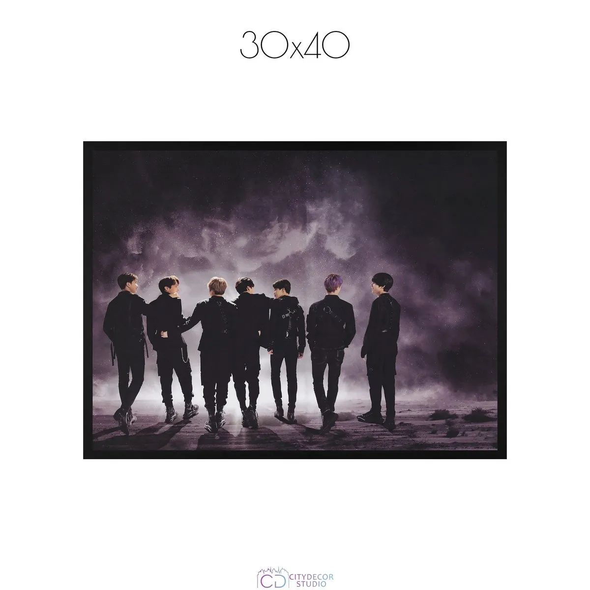 Постер Citydecor K-POP арт. 9 (1 постер 30x40 см без рамы)
