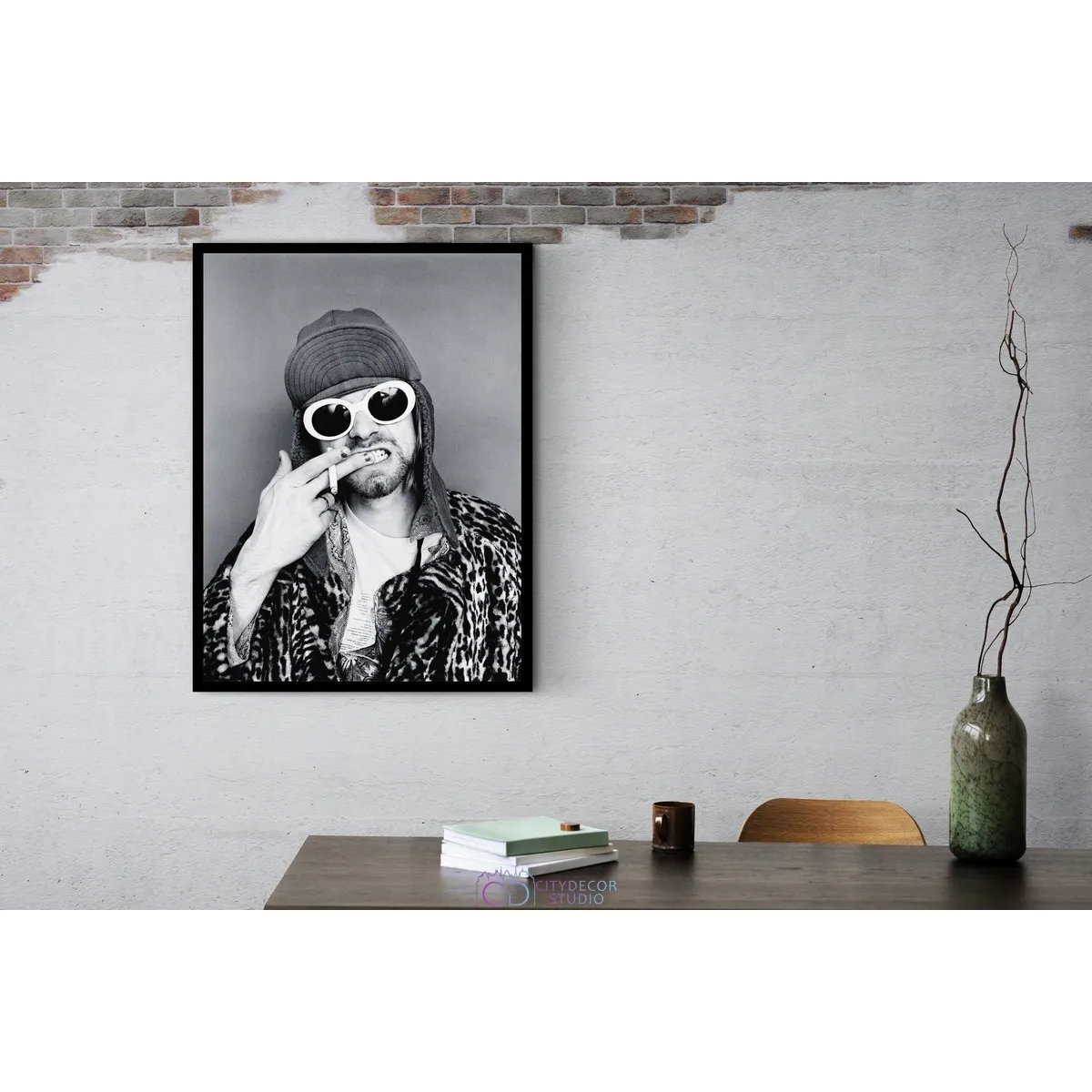 Постер Citydecor Kurt Cobain арт. 10 (1 постер 30x40 см без рамы)