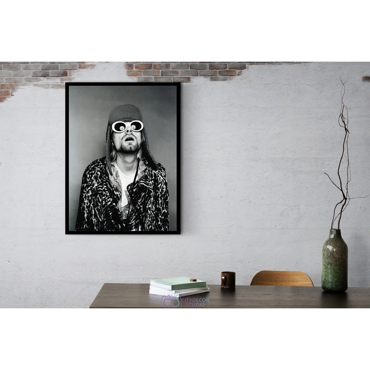 Постер Citydecor Kurt Cobain арт. 4 (1 постер 30x40 см без рамы)