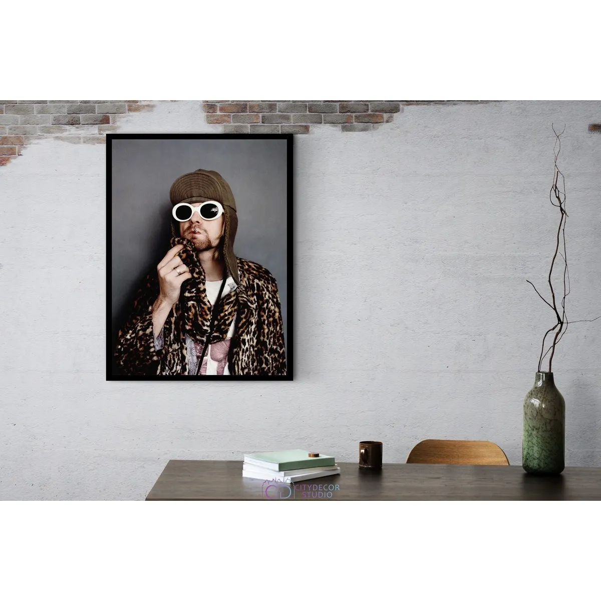 Постер Citydecor Kurt Cobain арт. 5 (1 постер 30x40 см без рамы)