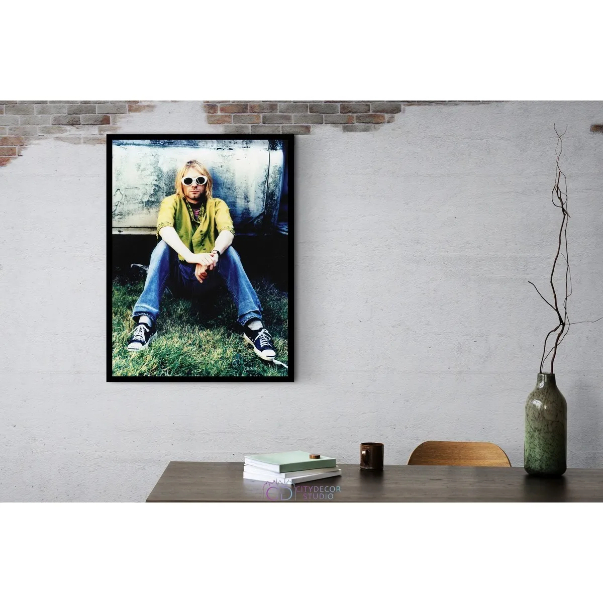 Постер Citydecor Kurt Cobain арт. 6 (1 постер 30x40 см без рамы)