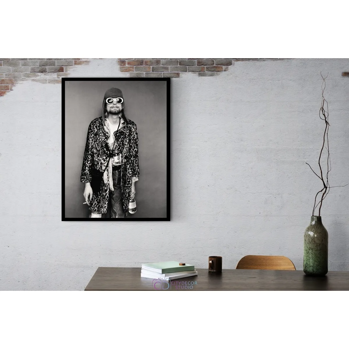 Постер Citydecor Kurt Cobain арт. 7 (1 постер 30x40 см без рамы)