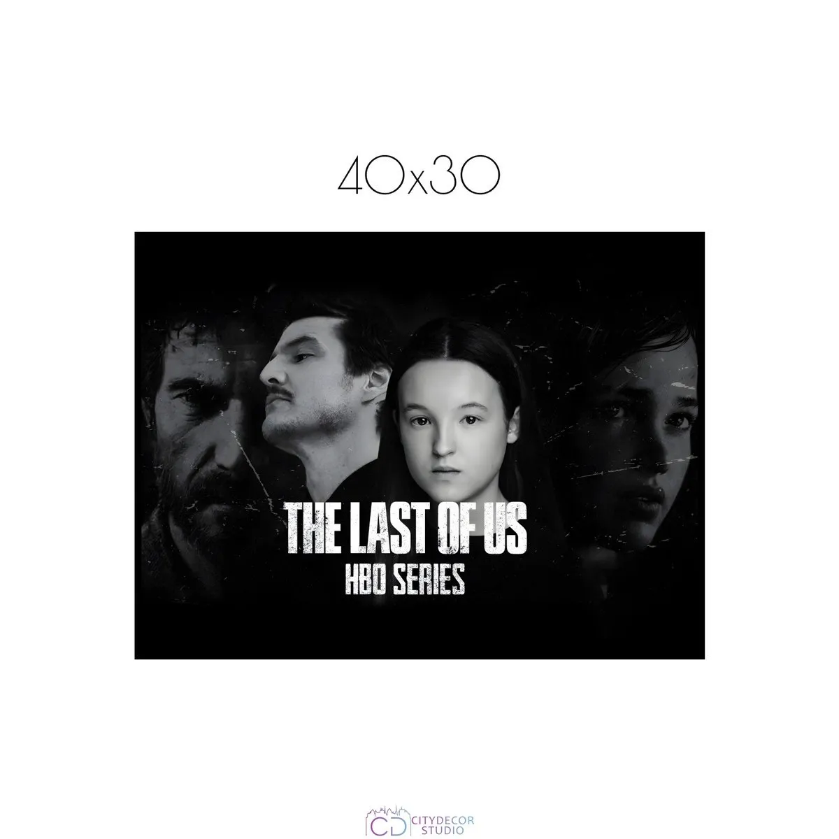 Постер Citydecor The Last Of Us арт. 7 (1 постер 30x40 см без рамы)