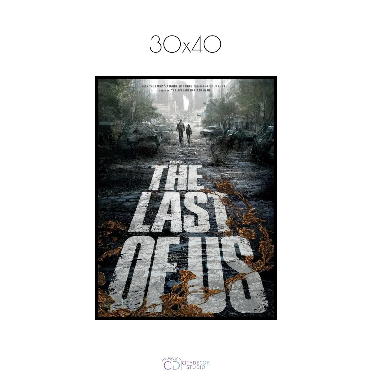 Постер Citydecor The Last Of Us арт. 8 (1 постер 30x40 см без рамы)