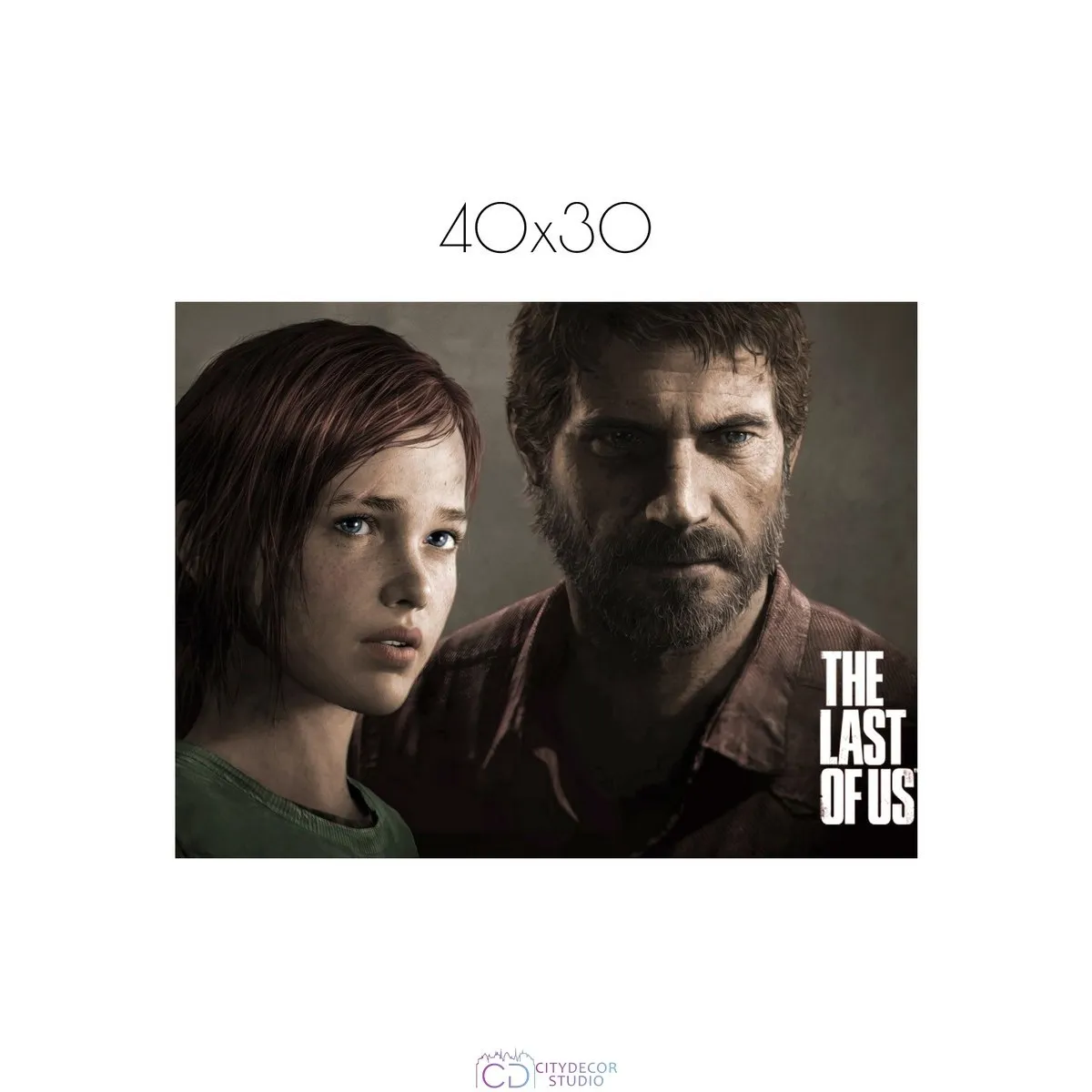 Постер Citydecor The Last Of Us арт. 9 (1 постер 30x40 см без рамы)