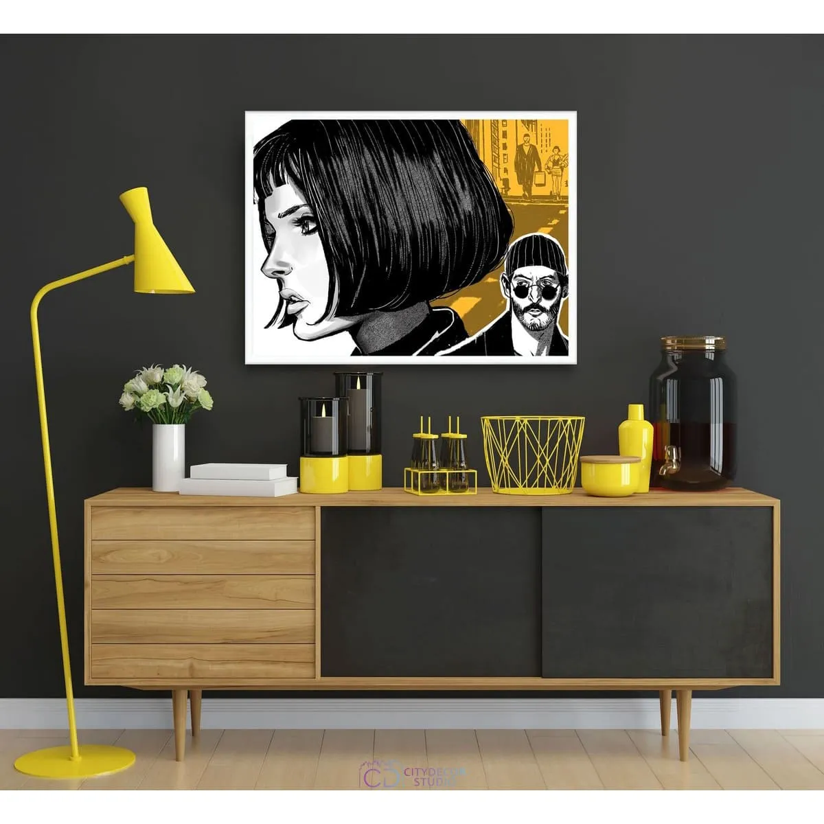 Постер Citydecor Леон арт. 1 (1 постер 30x40 см без рамы)