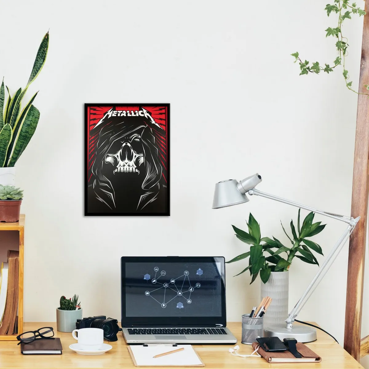 Постер Citydecor Metallica арт. 7 (1 постер 30x40 см без рамы)
