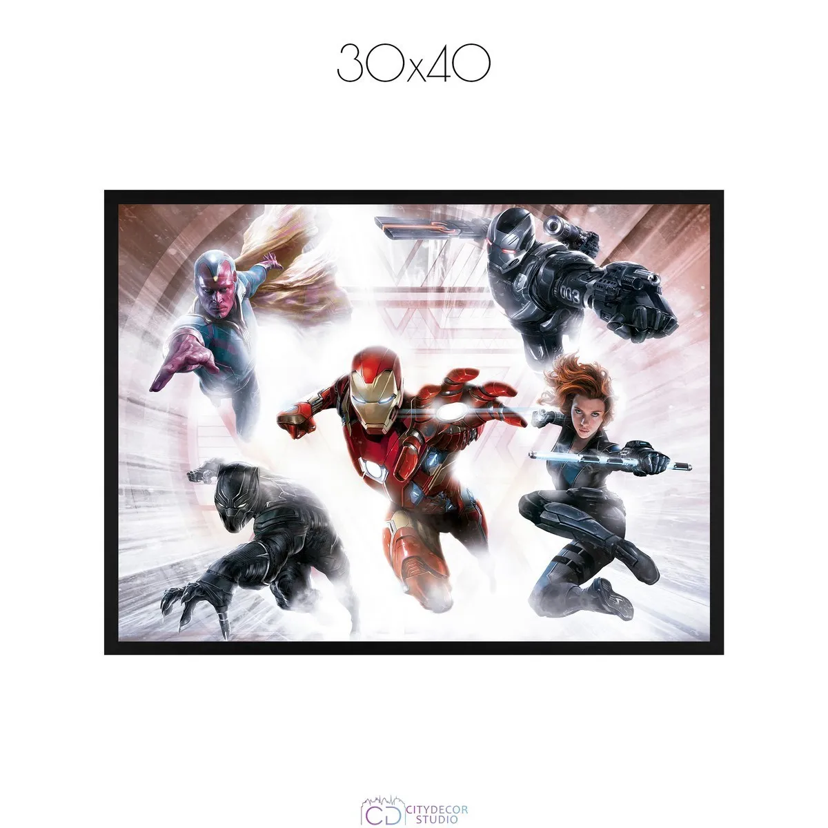 Постер Citydecor Мстители арт. 18 (1 постер 30x40 см без рамы)