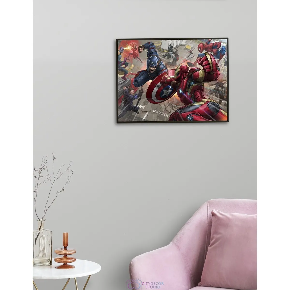 Постер Citydecor Мстители арт. 19 (1 постер 30x40 см без рамы)
