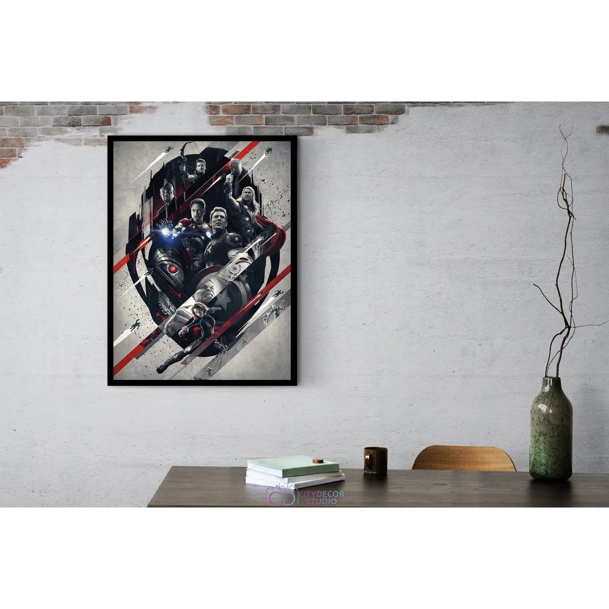 Постер Citydecor Мстители арт. 4 (1 постер 30x40 см без рамы)