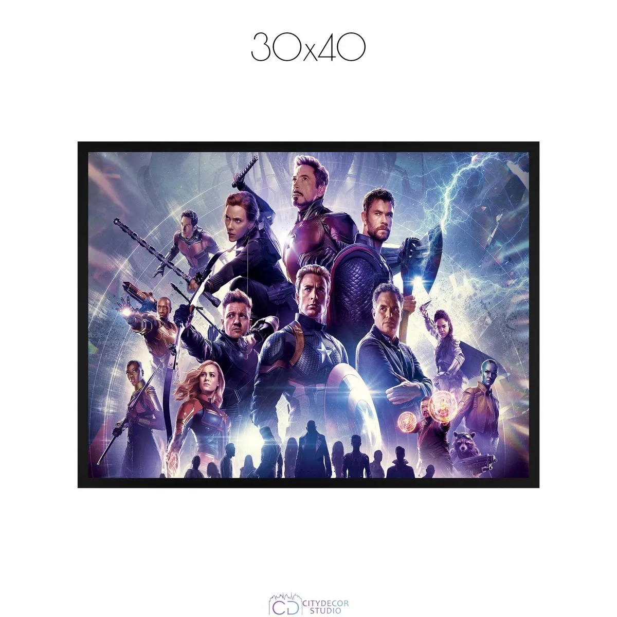 Постер Citydecor Мстители арт. 6 (1 постер 30x40 см без рамы)