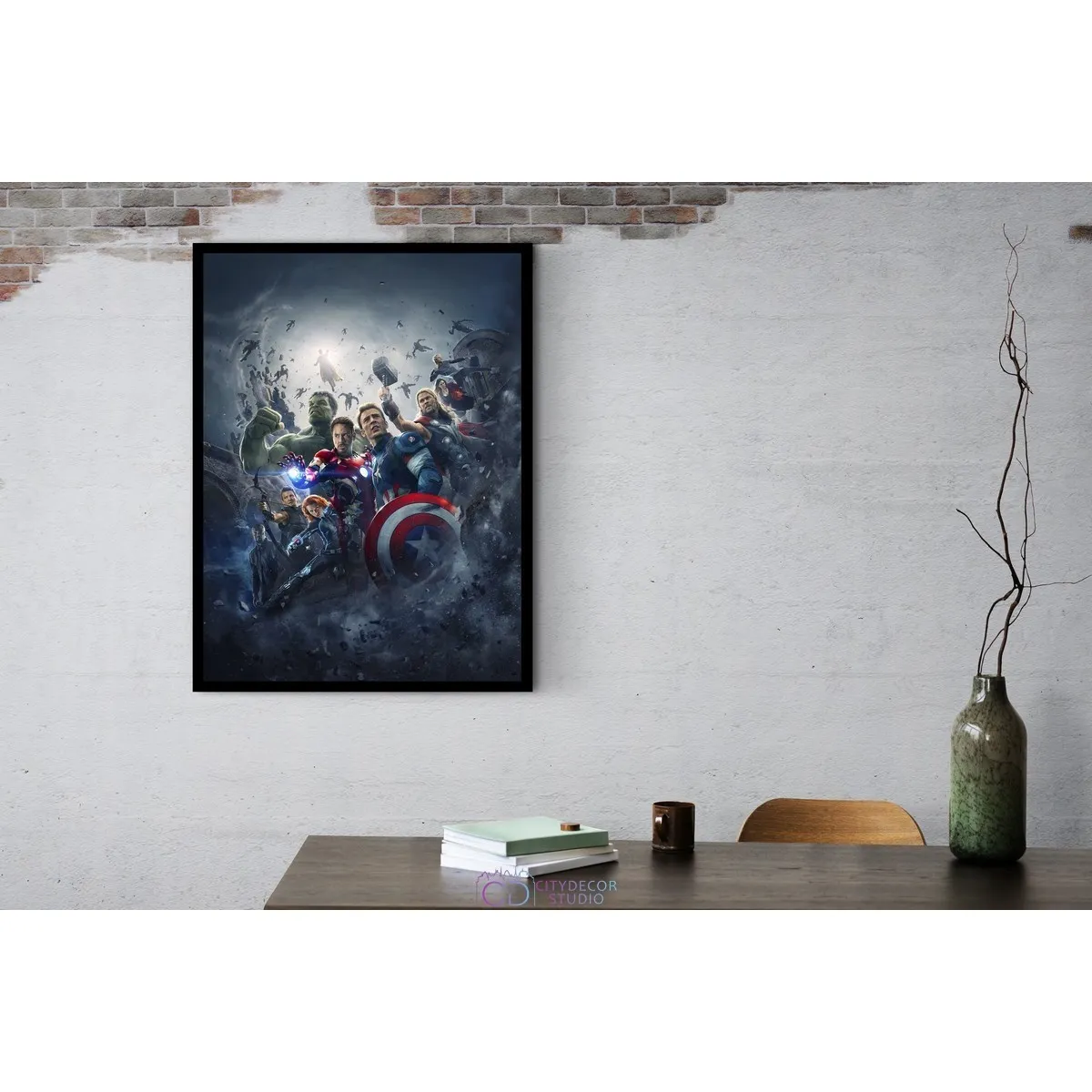 Постер Citydecor Мстители арт. 7 (1 постер 30x40 см без рамы)