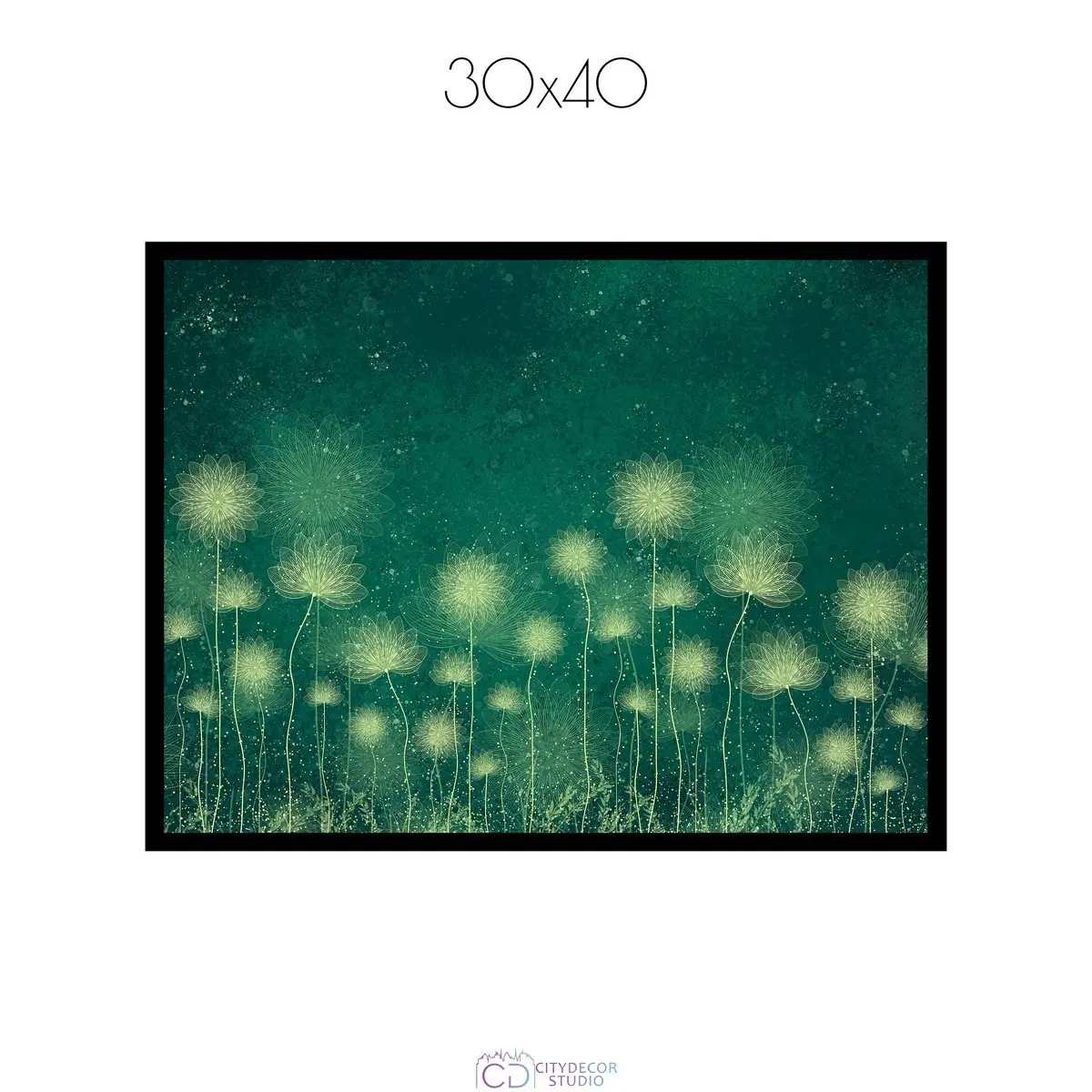 Дизайнерский постер Citydecor Невесомость арт. 1 (1 постер 30x40 см без рамы)