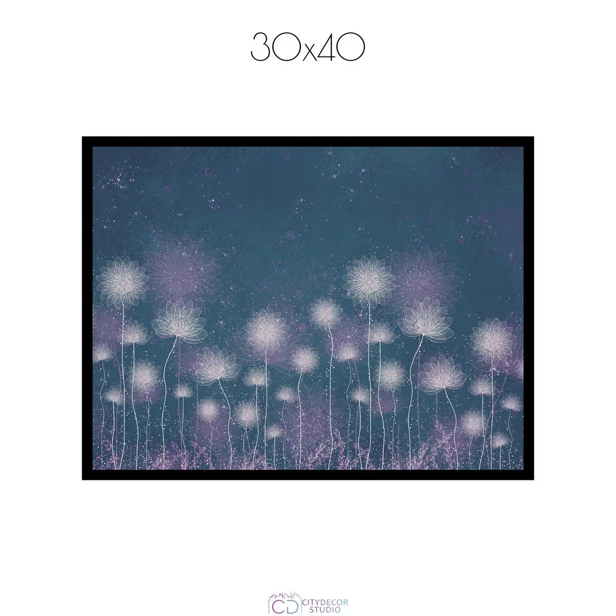Дизайнерский постер Citydecor Невесомость арт. 3 (1 постер 30x40 см без рамы)