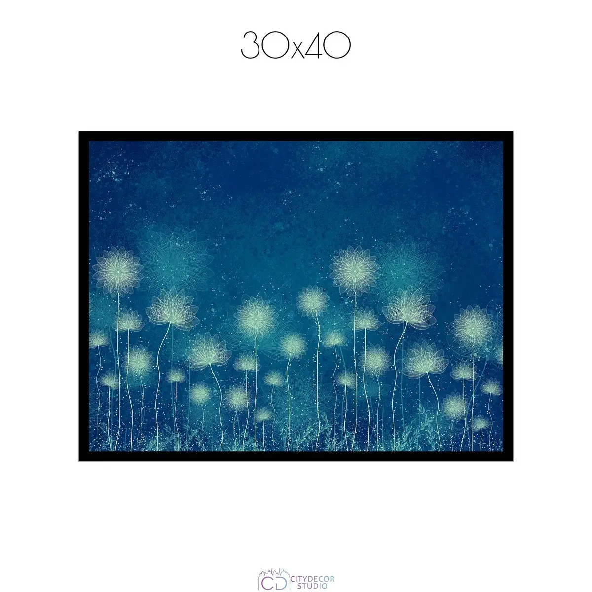 Дизайнерский постер Citydecor Невесомость арт. 4 (1 постер 30x40 см без рамы)