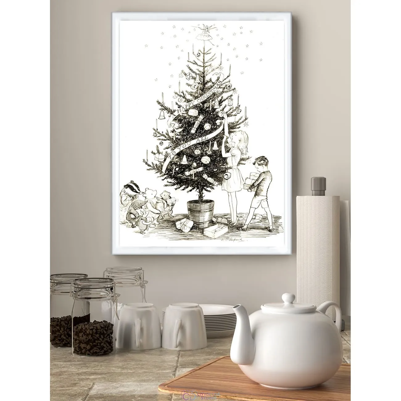 Постер Citydecor New Year арт. 8 (1 постер 30x40 см без рамы)