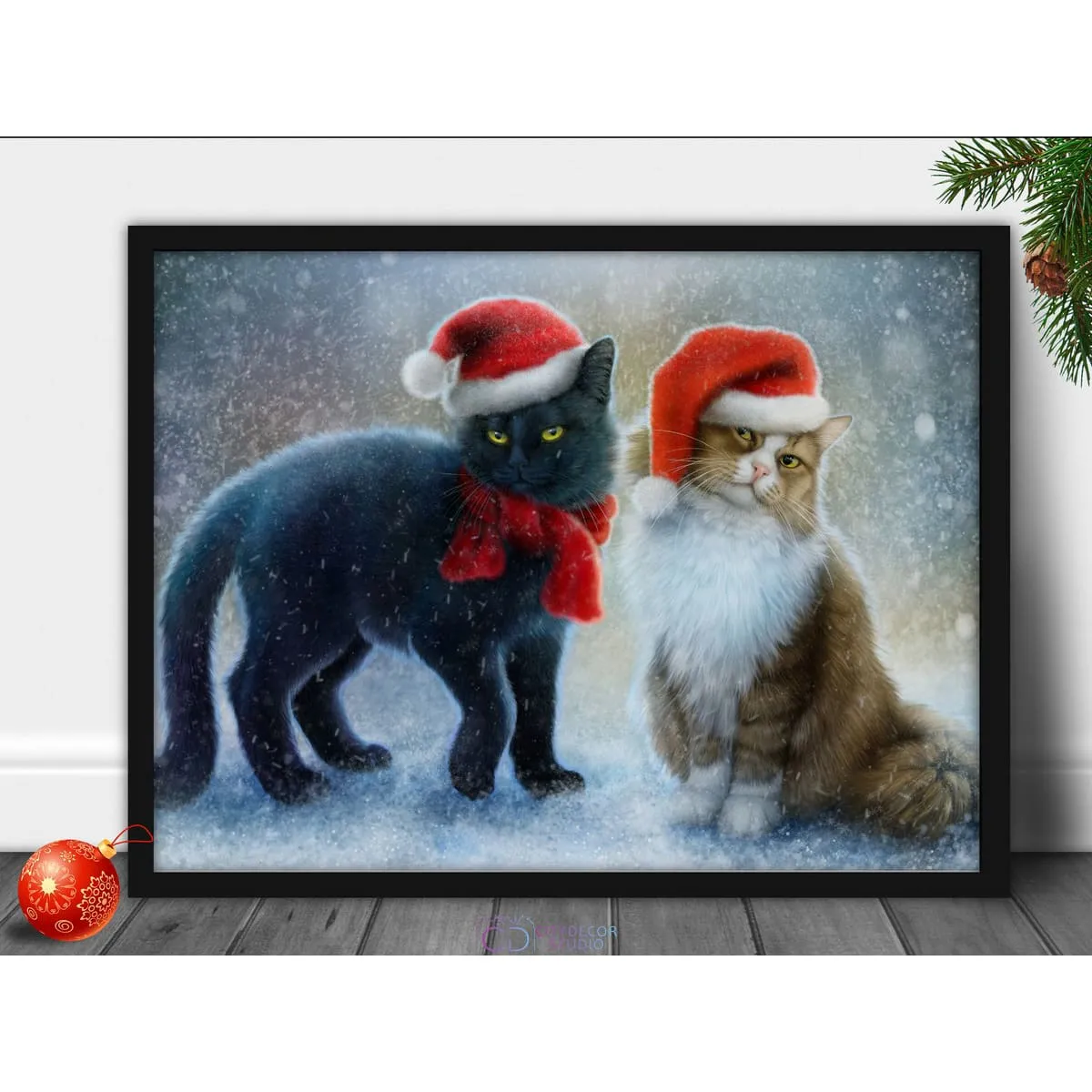 Постер Citydecor New Year арт. 9 (1 постер 30x40 см без рамы)