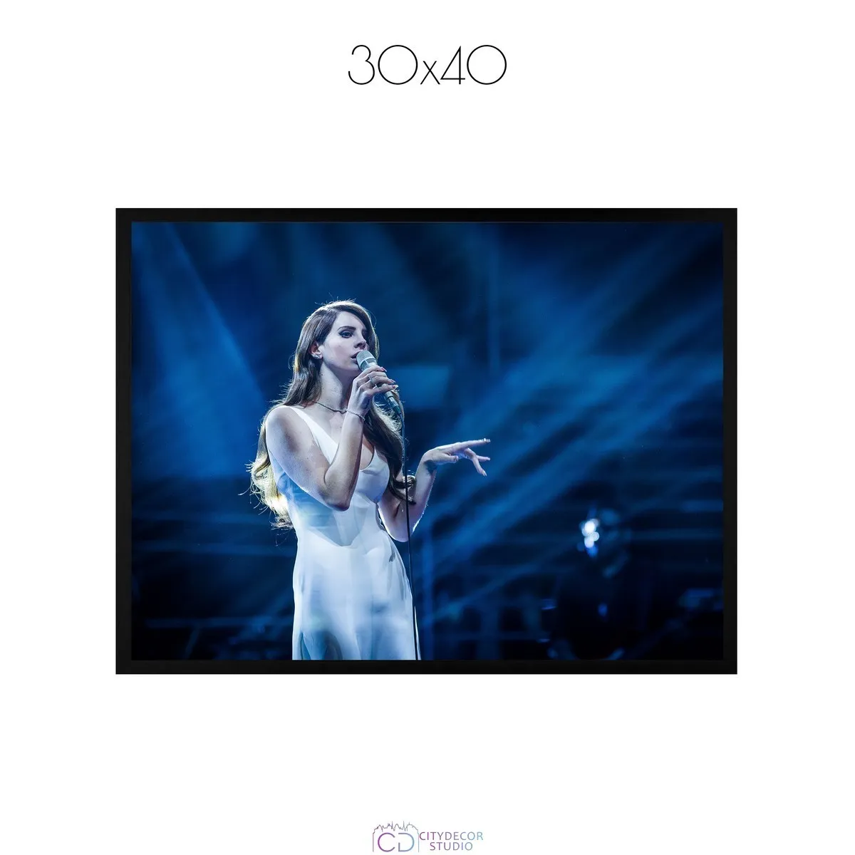 Постер Citydecor Lana Del Rey арт. 2 (1 постер 30x40 см без рамы)
