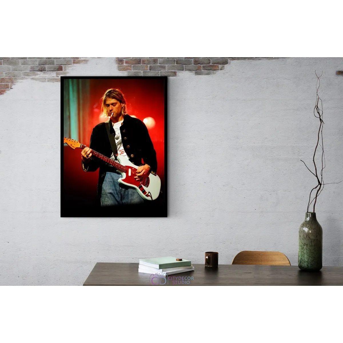Постер Citydecor Kurt Cobain арт. 3 (1 постер 30x40 см без рамы)