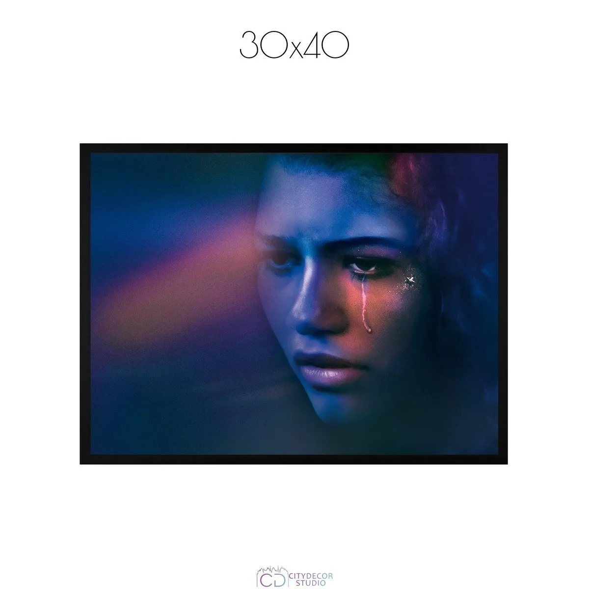 Постер Citydecor Zendaya арт. 2 (1 постер 30x40 см без рамы)