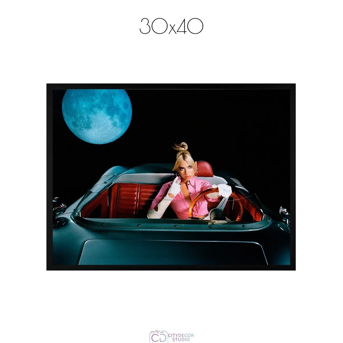 Постер Citydecor Dua Lipa арт. 2 (1 постер 30x40 см без рамы)