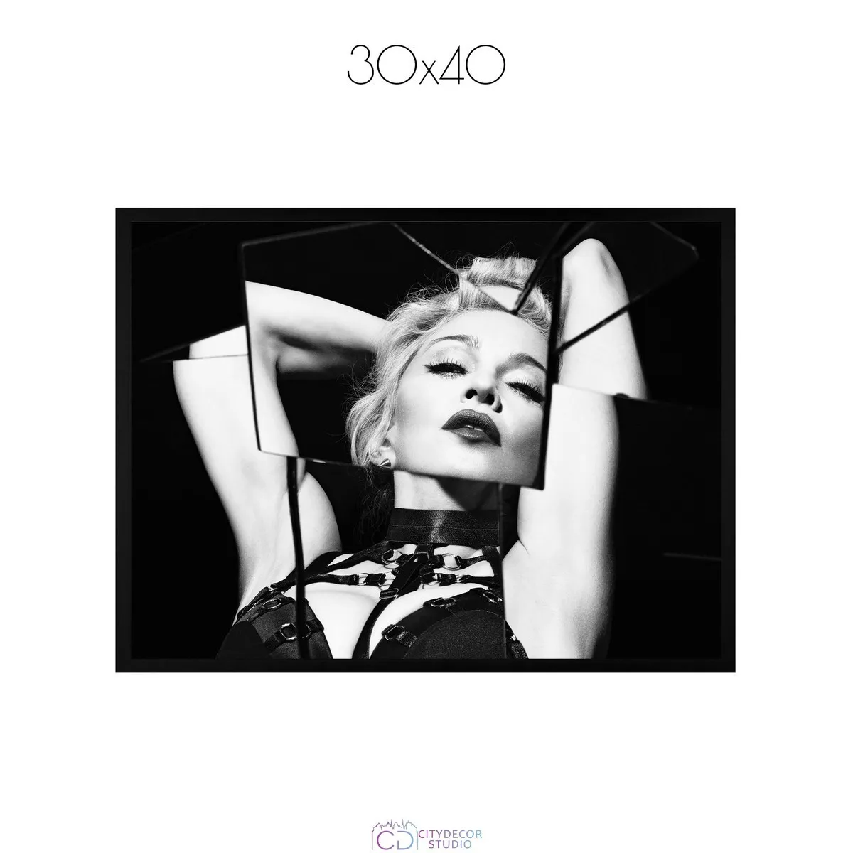 Постер Citydecor Madonna арт. 2 (1 постер 30x40 см без рамы)