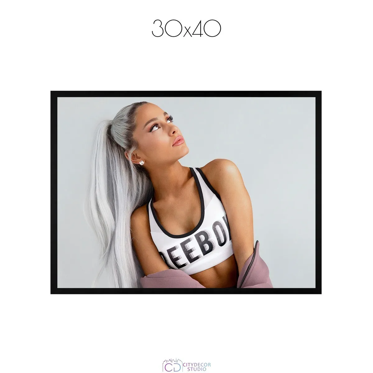 Постер Citydecor Ariana Grande арт. 1 (1 постер 30x40 см без рамы)
