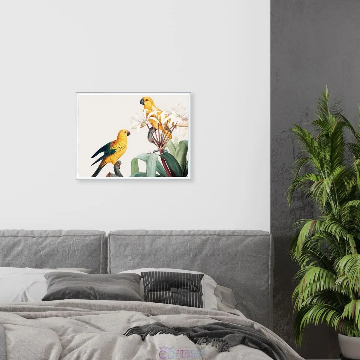 Постер Citydecor Попугайчики арт. 9 (1 постер 30x40 см без рамы)