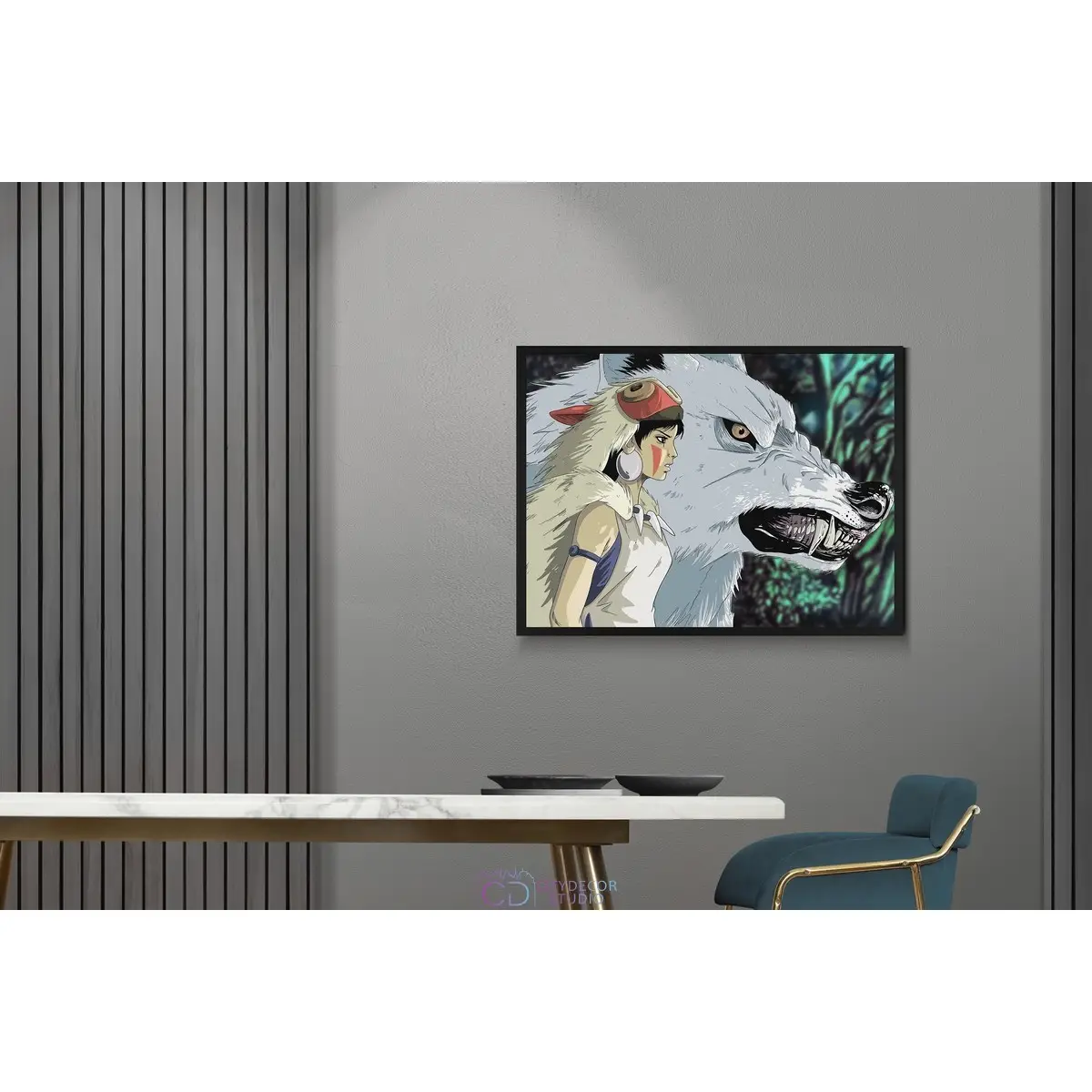 Постер Citydecor Принцесса Мононоке арт. 1 (1 постер 30x40 см без рамы)