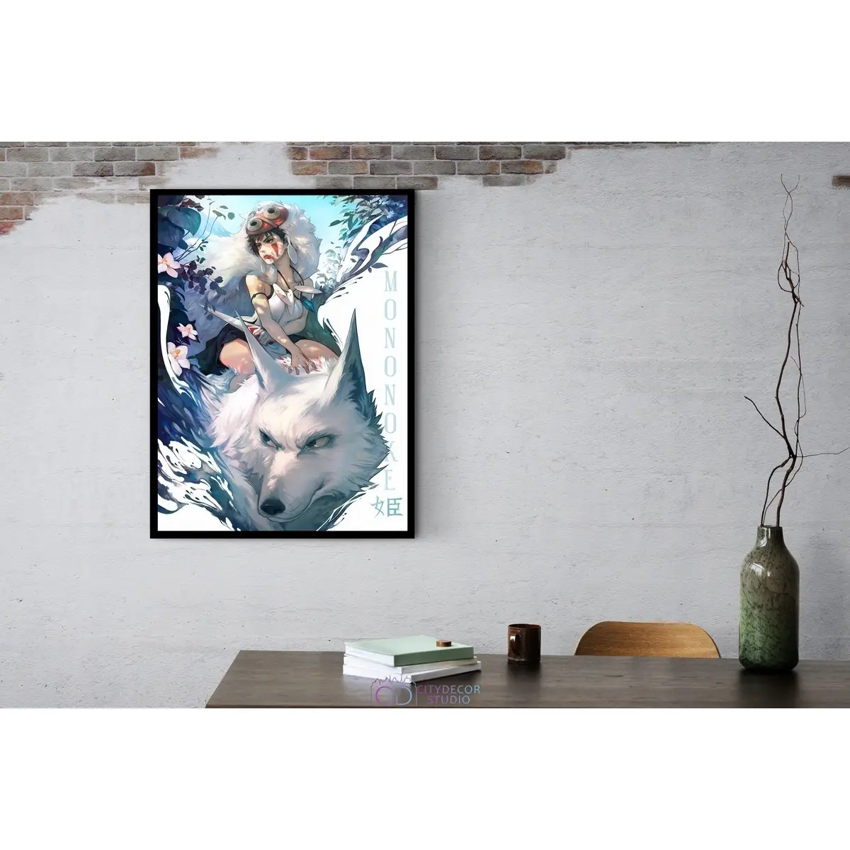 Постер Citydecor Принцесса Мононоке арт. 2 (1 постер 30x40 см без рамы)