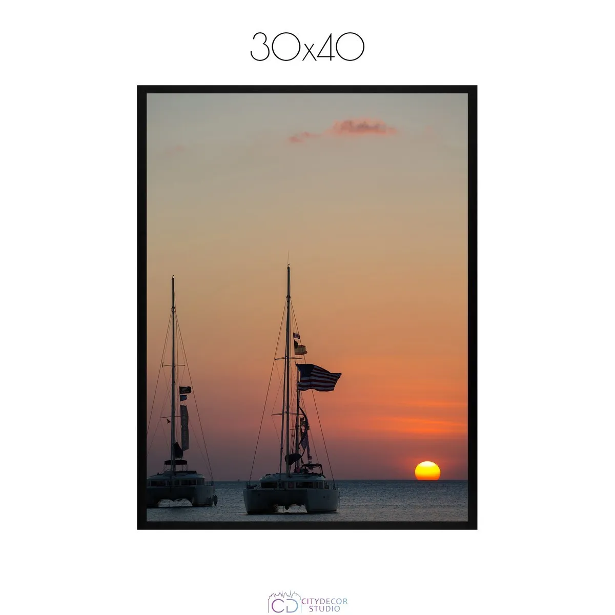 Постер Citydecor Природа арт. 12 (1 постер 30x40 см без рамы)
