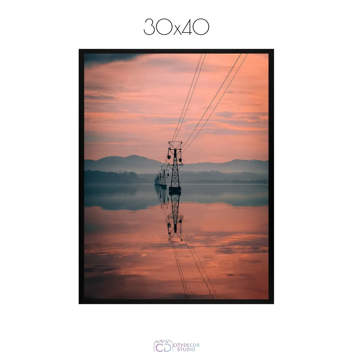 Постер Citydecor Природа арт. 1 (1 постер 30x40 см без рамы)