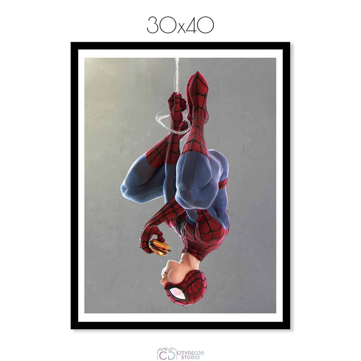 Постер Citydecor Человек-паук арт. 13 (1 постер 30x40 см без рамы)