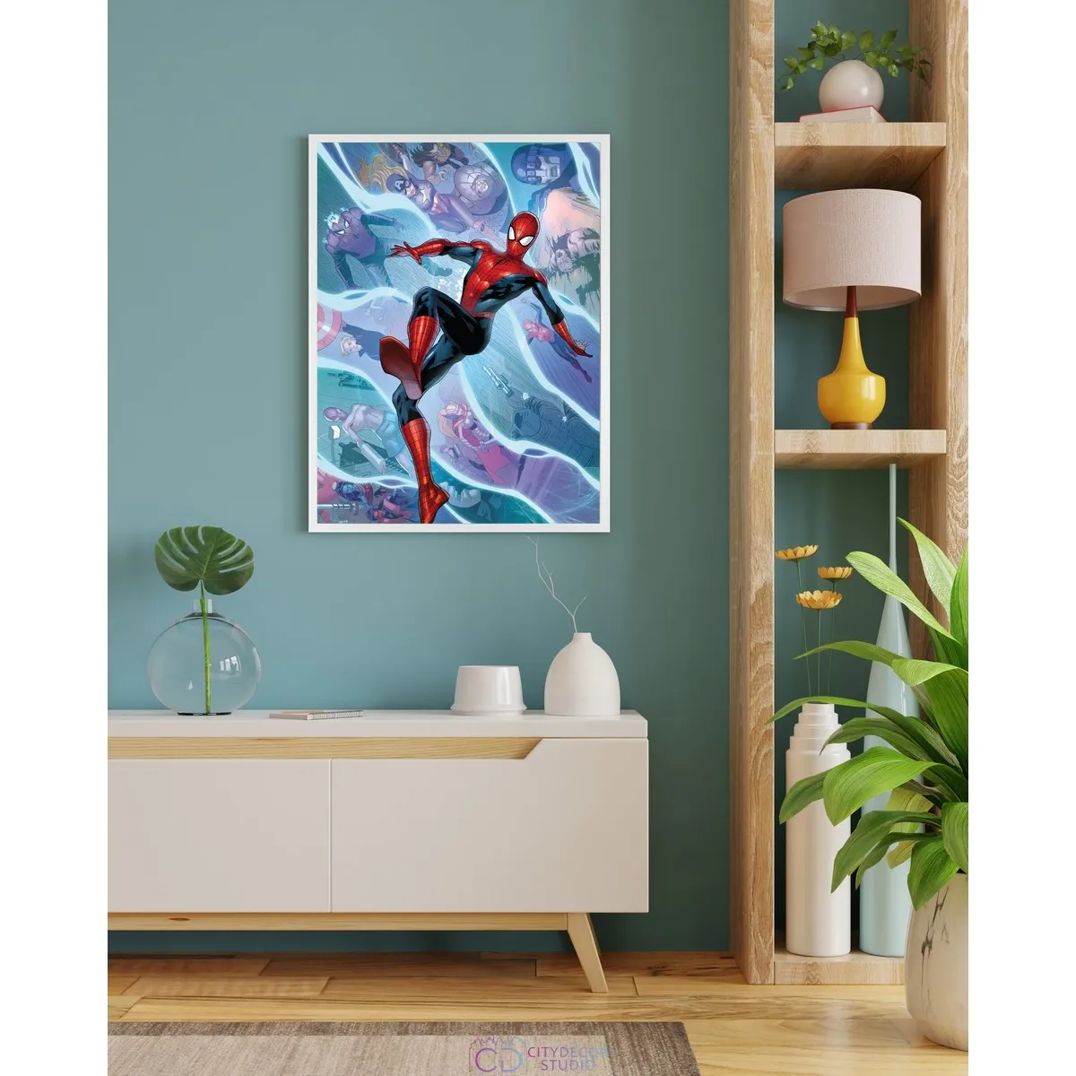 Постер Citydecor Человек-паук арт. 14 (1 постер 30x40 см без рамы)