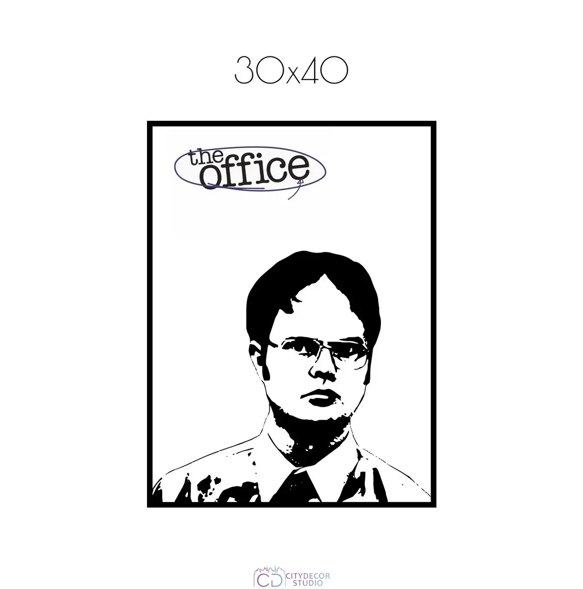 Постер Citydecor The Office арт. 2 (1 постер 30x40 см без рамы)
