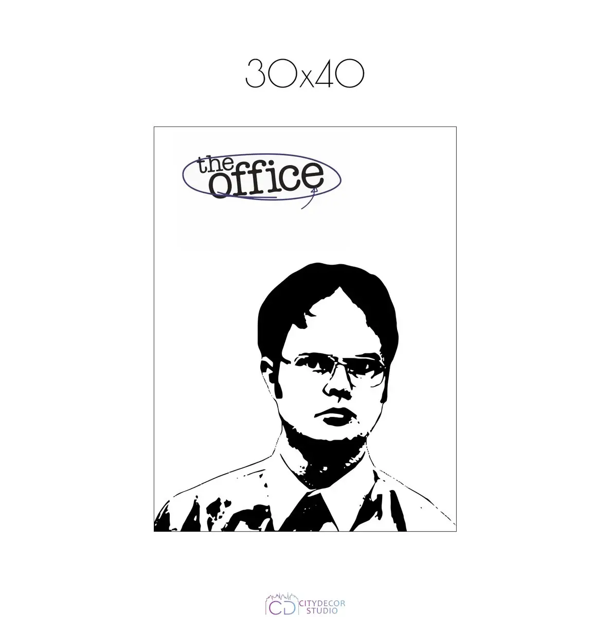 Постер Citydecor The Office арт. 2 (1 постер 30x40 см без рамы)