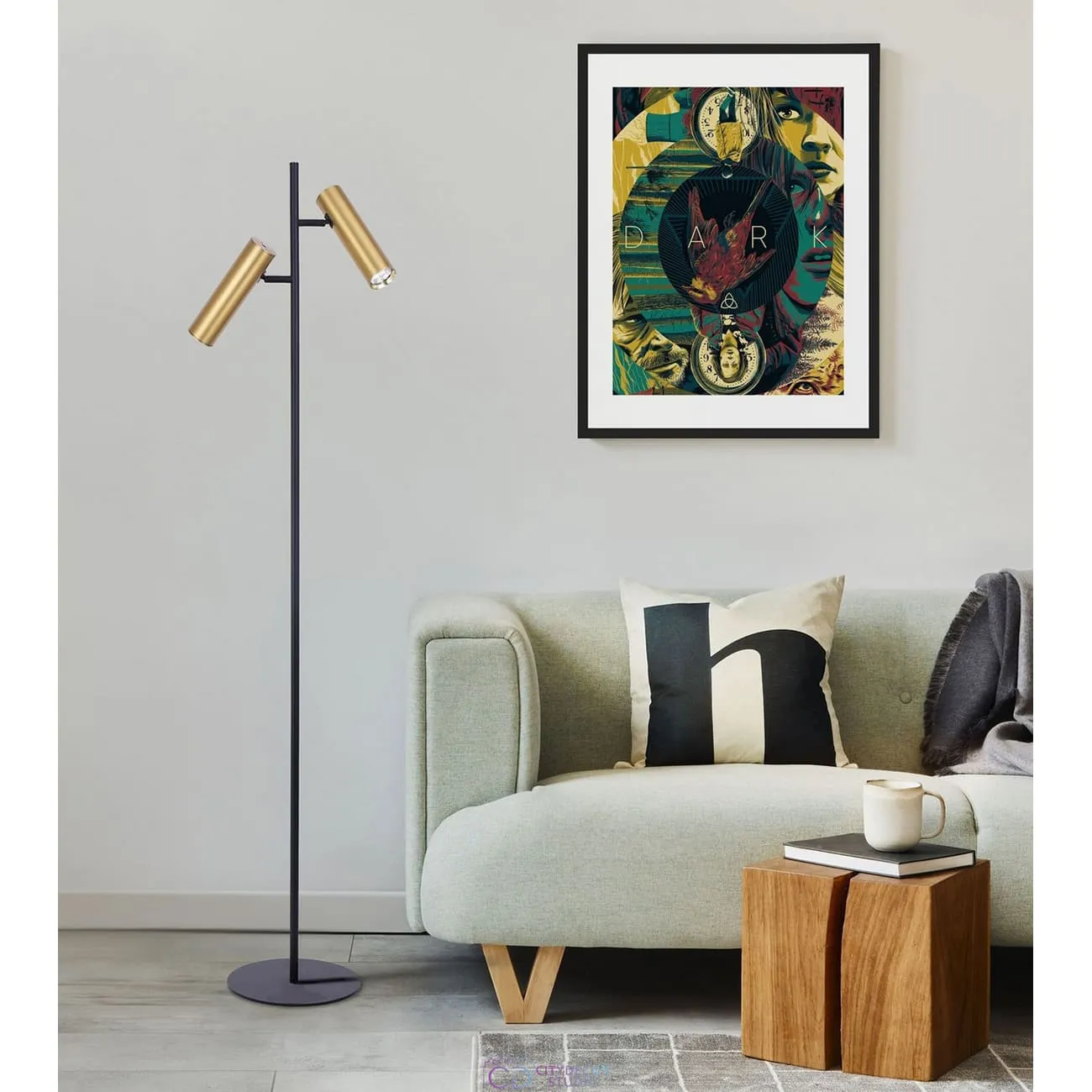 Постер Citydecor Тьма арт. 1 (1 постер 30x40 см без рамы)