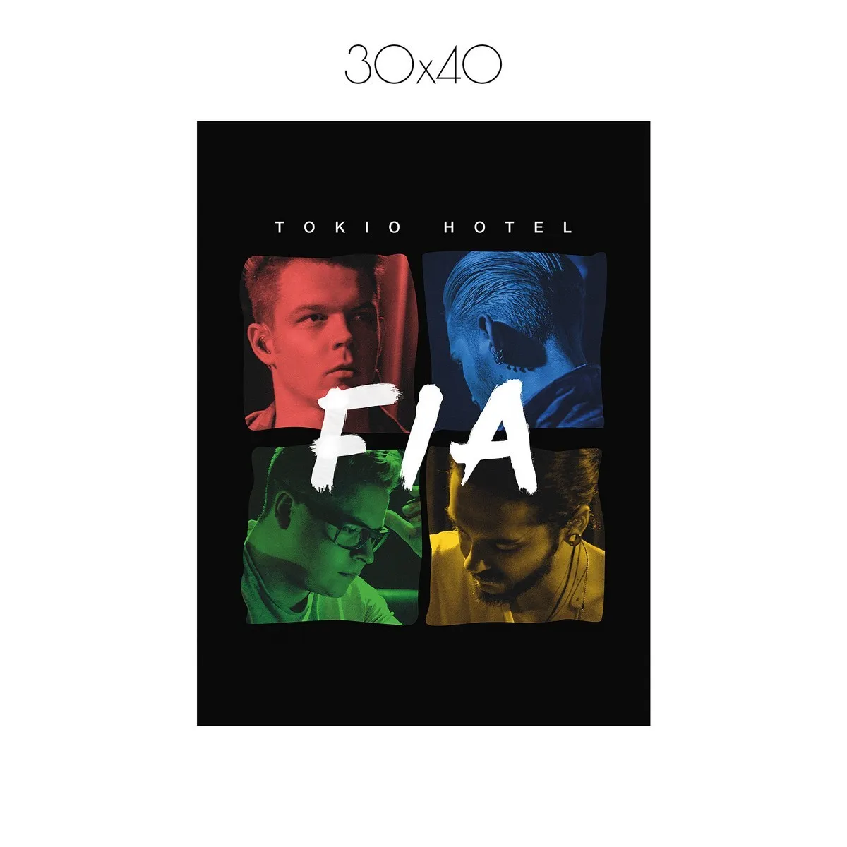 Постер Citydecor Tokio Hotel арт. 3 (1 постер 30x40 см без рамы)